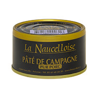 Boîte de pâté de campagne 125 gr